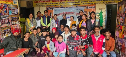 मूक-बधिर बच्चों संग मकर संक्रांति का उल्लास, समाज से जोड़ने का संदेश